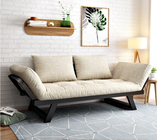 Sofa Bed Chaise Lounge cotton linen