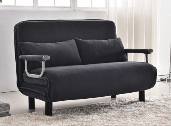 Adjustable Comfortable Folding Futon Sofa Bed with wheels