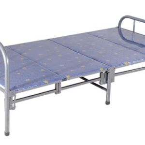 Vintage iron pipe single metal bed frame steel bed frame simple worker iron bed Foldable bed