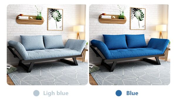 Sofa Bed Chaise Lounge cotton linen - Image 7