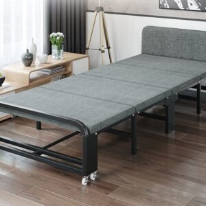 Transformer folding Sofa Bed Household Adjustment Adjustable folding bed with headboard