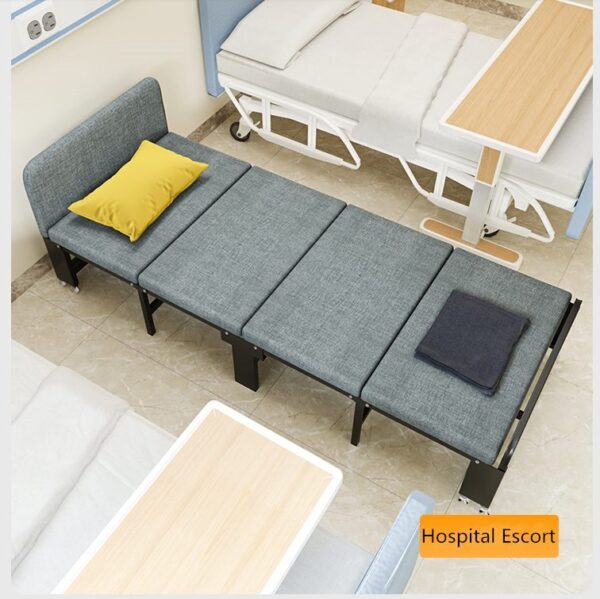 Transformer folding Sofa Bed Household Adjustment Adjustable folding bed with headboard - Image 2