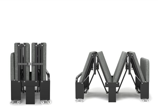 Transformer folding Sofa Bed Household Adjustment Adjustable folding bed with headboard - Image 3