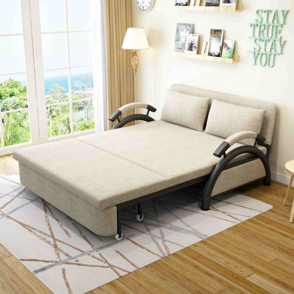 Multi-function Cotton Single Double sofa Bed with storage for apartment, hospital,school,hotel - Image 5