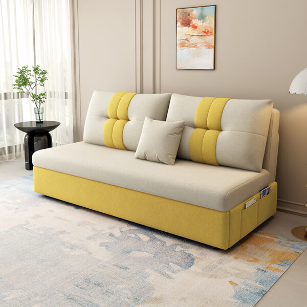 Convertible sofa bed living Room Sofa With Pull out bed transitional styled sleeper sofa - Image 4