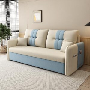 Collapasible storage Removable Washable Assembly Cotton Linen Soild Wood Metal Frame
