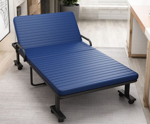 Rollaway Folding Guest Bed Metal frame with comfort mattress king single size bed design furniture - Image 2