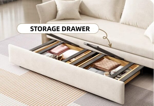 Premier metal folding beds folding sofa beds with mattress for living room, office,Coffee shop, Restaurant, Dining room, Dining hall, Canteen - Image 7