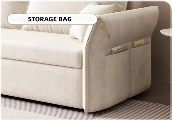 Premier metal folding beds folding sofa beds with mattress for living room, office,Coffee shop, Restaurant, Dining room, Dining hall, Canteen - Image 6