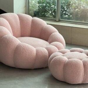 Duck Armless Floor Sofa, Lazy Sofa Single Seat Leisure Chair with Latex Cotton Filling One-Piece Shaper Decorative Lazy Sofa Chair (复制)
